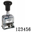 40250 - 40250
Number Stamp Size: 2 / 6-Band
Metal Self-Inking Automatic 