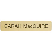 G02 - G02 - Designer "Name Plate Only"
2" x 10"