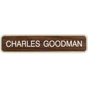 G36 - G36 - Designer Wall & Door Sign - (ALMOND) Frame
2" x 10"