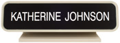 K21 - Designer Desk Sign - (ALMOND) Frame<br>2" x 8"