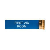 W40 - W40 - Aluminum Corridor Sign - (GOLD) Frame
2" x 8"