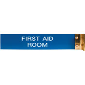 W45 - W45 - Aluminum Corridor Sign - (GOLD) Frame
2" x 10"