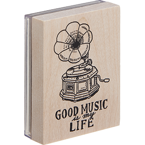 05817<br>Good Music | Large<br>2-9/16" x 3-5/16"<br>Colour Palette STAMPER