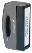 C40 - Xstamper vX Pre-Inked Small Pocket Stamp<br>1/2" x 2"