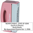 PN40 - PN40 - Pink Pocket Stamp
1/2" x 2"